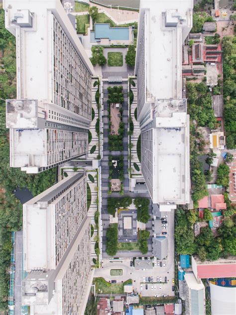 Aerial View Of City Buildings · Free Stock Photo