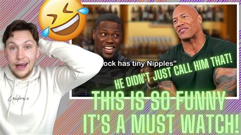 Kevin Hart And The Rock Funny Moments Reaction Youtube