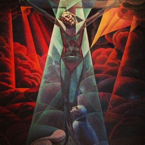 Crucifixion 1928 Gerardo Dottori Art History Artist Inspiration
