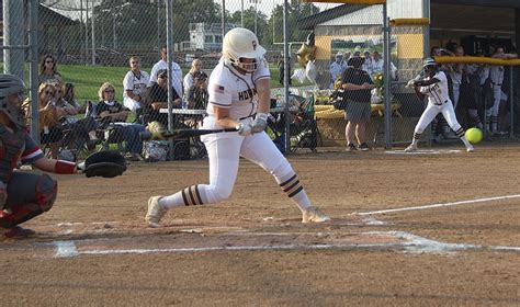 High School Softball Lady Hornets Fall To Rival Mexico 6 1
