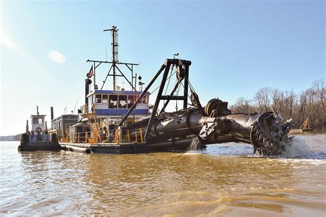 Inland Dredging Company Wraps Up Contract The Waterways Journal