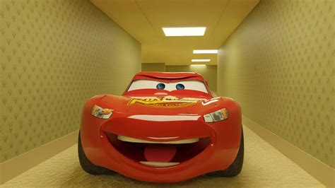 Lightning Mcqueen In The Backrooms Found Footage In 2022 Lightning Mcqueen Lightning Mcqueen