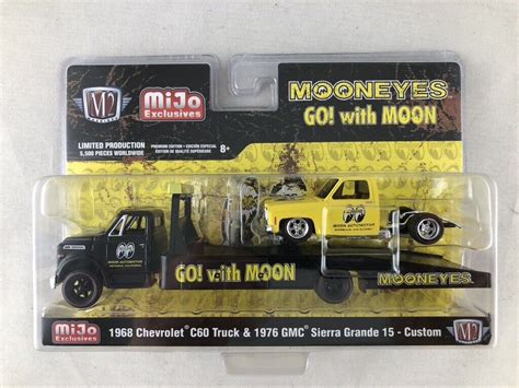 M2 Mijo Mooneyes Exclusive 1968 Chevrolet C60 Truck And 1976 Gmc Sierra