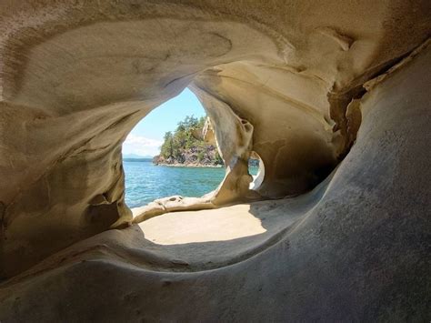 These Sandstone Caves On Galiano Island Are A Must See Before The