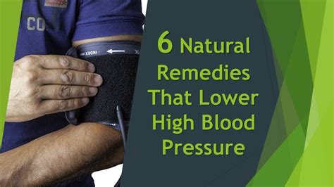 How To Lower Blood Pressure Quickly 6 Natural Home Remedies Youtube