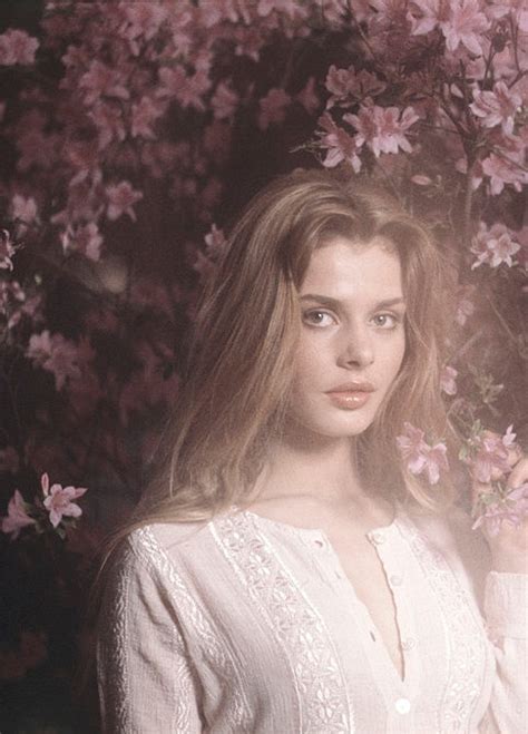 Nastassja Kinski During Filming Of Stay As You Are In Florence