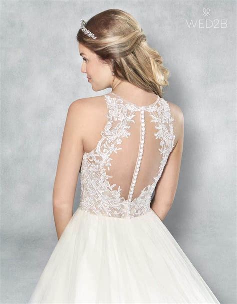 Find The Perfect Fit With A Button Back Wedding Dress Wed2b Uk Blog