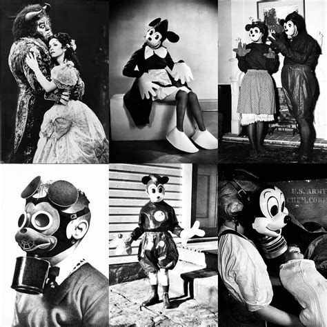 Mickey Mouse Disney Weird Scary Strange Photo Vintage Odd Etsy