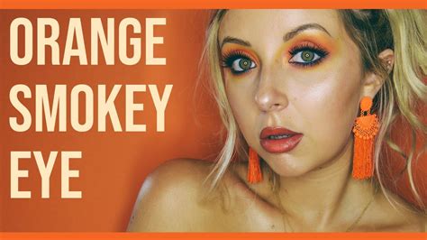 Orange Smokey Eye 🧡 Beeluxury⚡️ Youtube