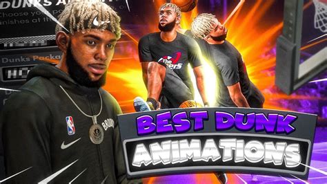 Nba 2k21 Best Dunk Animations For Centers Youtube