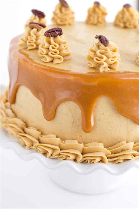 Carrot Cake With Caramel Frosting Cookie Dough And Oven Mitt