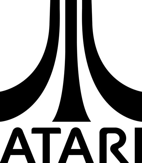 Global offensive defense of the ancients league of legends the international, dota, emblem, text, rectangle png. Atari Games Black Logo Vector PNG Transparent Atari Games ...
