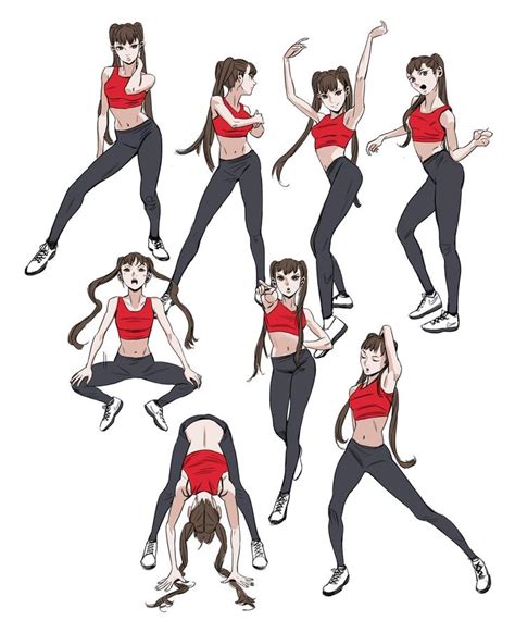 김중철joongchelkim On Twitter Anime Poses Reference Dancing Drawings