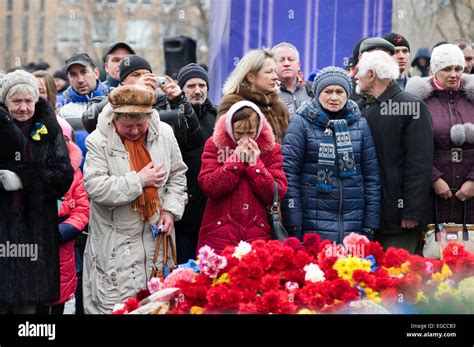 An eldery lady bursted into tears during the remembrance service. Ten