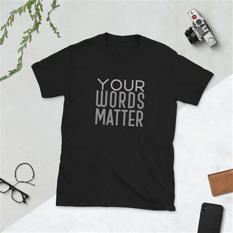Speech Therapy Shirtyour Words Matter Shirt Etsy
