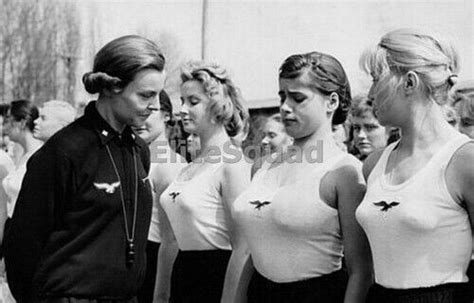 Foto Segunda Guerra Mundial Mujeres Jóvenes Del Bund Deutscher Mädel Liga De Alemán Ebay