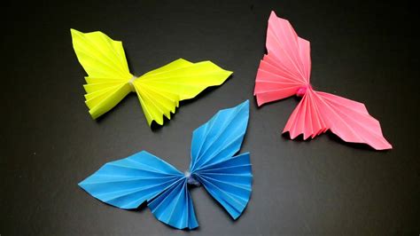 Diy Paper Butterflies Easy Emma Diy 4 Youtube