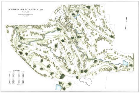 Southern Hills Country Club Hanse Golf Course Design