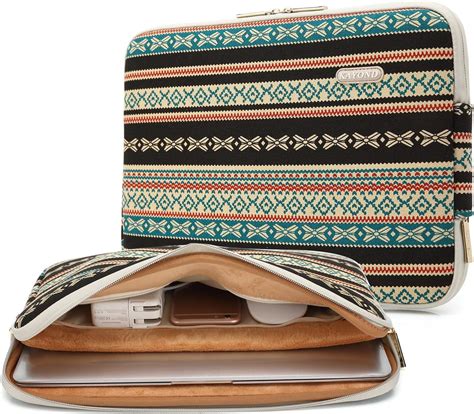 Kayond Canvas Water Resistant 11 Inch Laptop Sleeve With