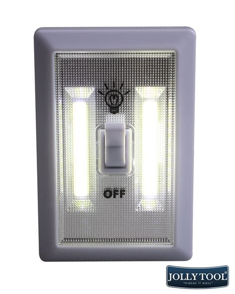 Cob Led Night Light Switch By Jollytool Wireless Emergency Led Light