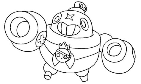 Brawl Stars Coloring Pages Print Them For Free