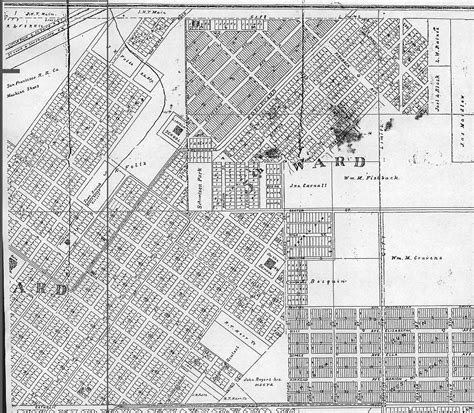 1894 Map Of Fort Smith Section 2