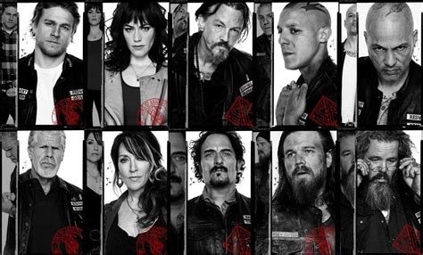 sons of anarchy season characters cast serie sons of anarchy sons of anarchy samcro gemma