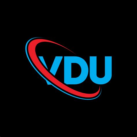 Logotipo De Vdu Carta Vdu Diseño Del Logotipo De La Letra Vdu