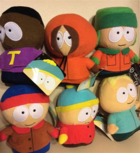 Got All 6 South Park Plushies Ebays Great South Park Cartman
