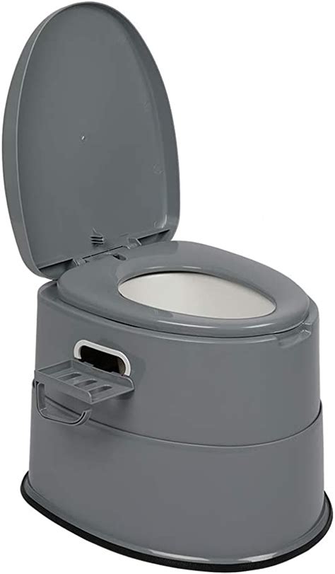 Review Portable Travel Toilet Adult Rv Potty Wnon Slip Mat Paper
