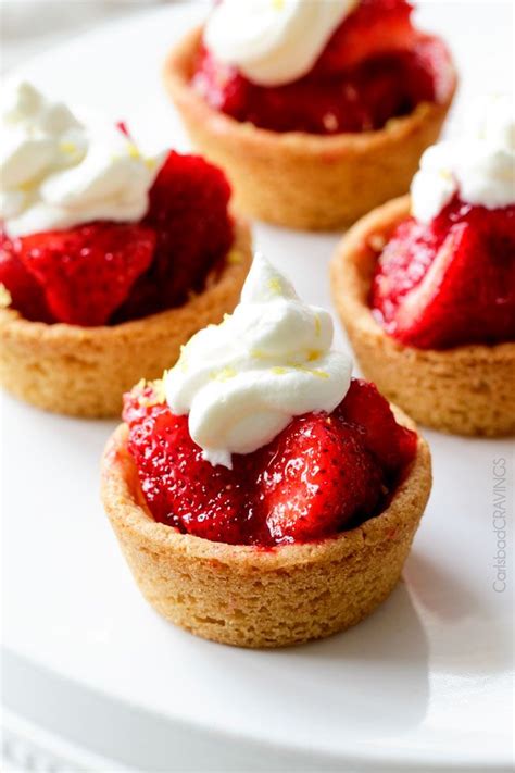 Mini Strawberry Pies With Sugar Cookie Crust Mini Desserts Desserts