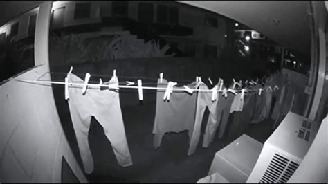 underwear thief caught on camera youtube