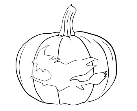 Pumpkin Coloring Pages Easy Coloring Pages