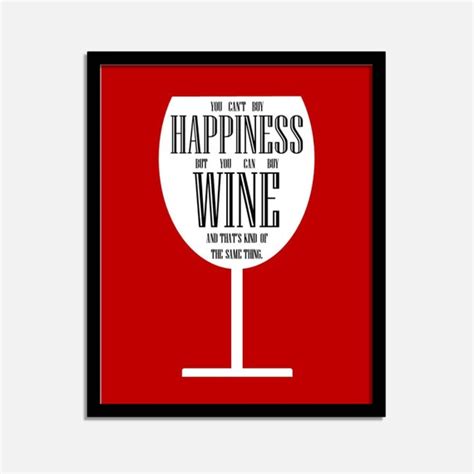 Items Similar To You Cant Buy Happiness But You Can Buy Wine Custom