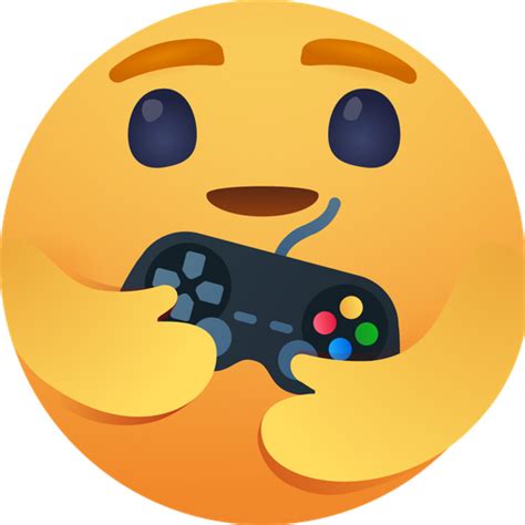 Care Emoji With Video Game Logo Icon Download In Gradient Style