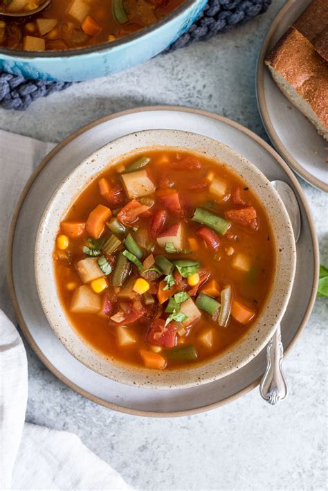 Easy Vegetable Soup Top Healthy Trends