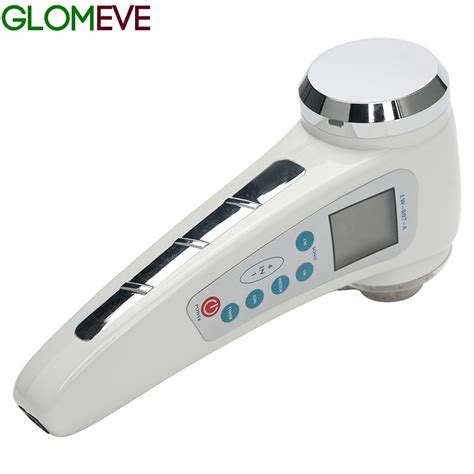 Mhz Mhz Ultrasonic Face Massager Colors Led Light Facial Photon Ultrasound Therapy Skin Care
