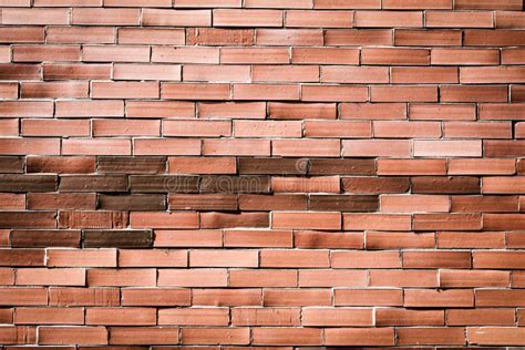 Red Orange Brick Wall For Background 2 Stock Photo Image Of
