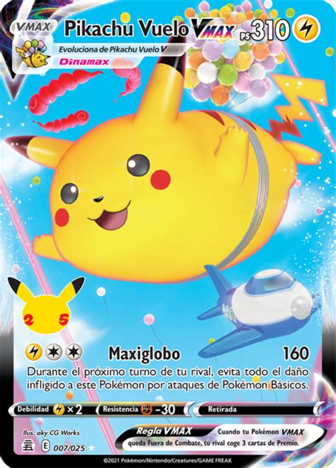 Pikachu Vuelo Vmax Celebraciones Tcg Wikidex La Enciclopedia Pokémon