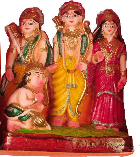 Buy Suninow Hindu God Shri Ram Darbar Statue Lord Rama Sita Laxman And
