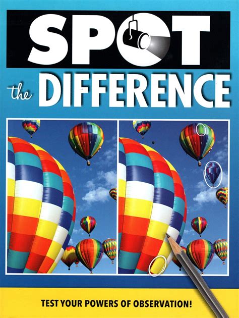Spot The Difference Picture Puzzles Book Set Of 2 Book V1