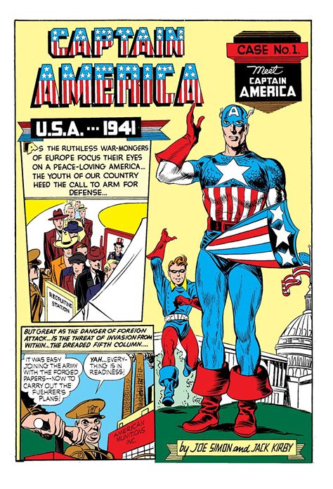 Captain America Golden Age Masterworks Vol 1 Captain America First