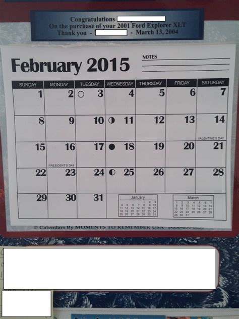 My Calendar Misprinted For February As 31 Days Mildlyinteresting