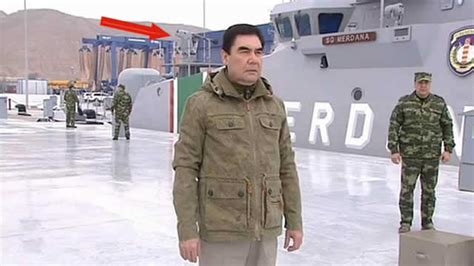 Turkmenistans Coast Guard Patrol Boat Spotted With Simbad Rc Short