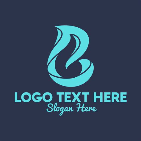 Blue Swirl Symbol Logo Brandcrowd Logo Maker