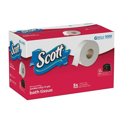 Scott Toilet Paper 6 Roll 1000 Ft