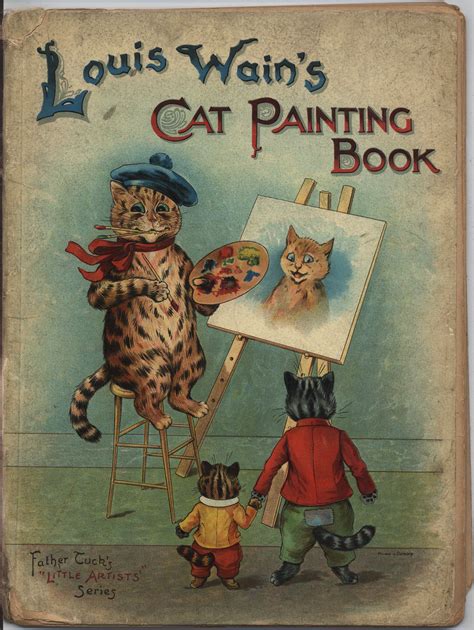 Lious Wains Cat Painting Book Louis Wain Cats Cat Painting Cats