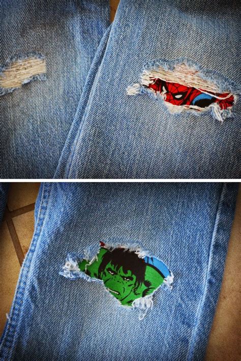 Cutest Patch Idea Yet Custom Diy Iron On Patches For Jeans Free Sewing Diy Sewing Sewing