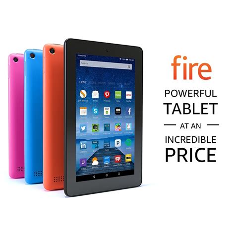 Fire Tablet 7 Display Wi Fi And 8gb Special Offers Only 4499