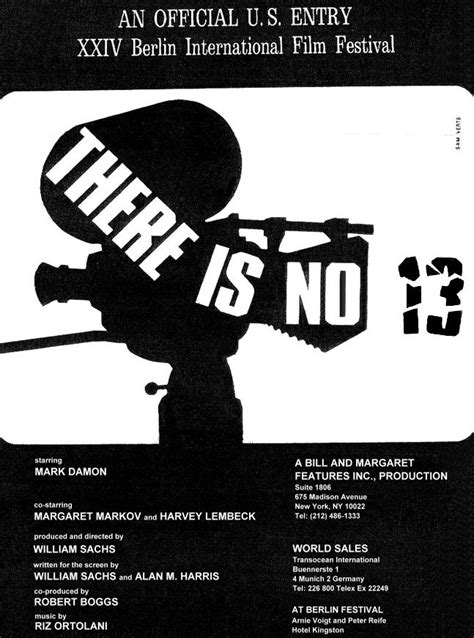 There Is No 13 1974 Rarelust